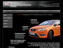 Tablet Screenshot of einsa-autopflege.de
